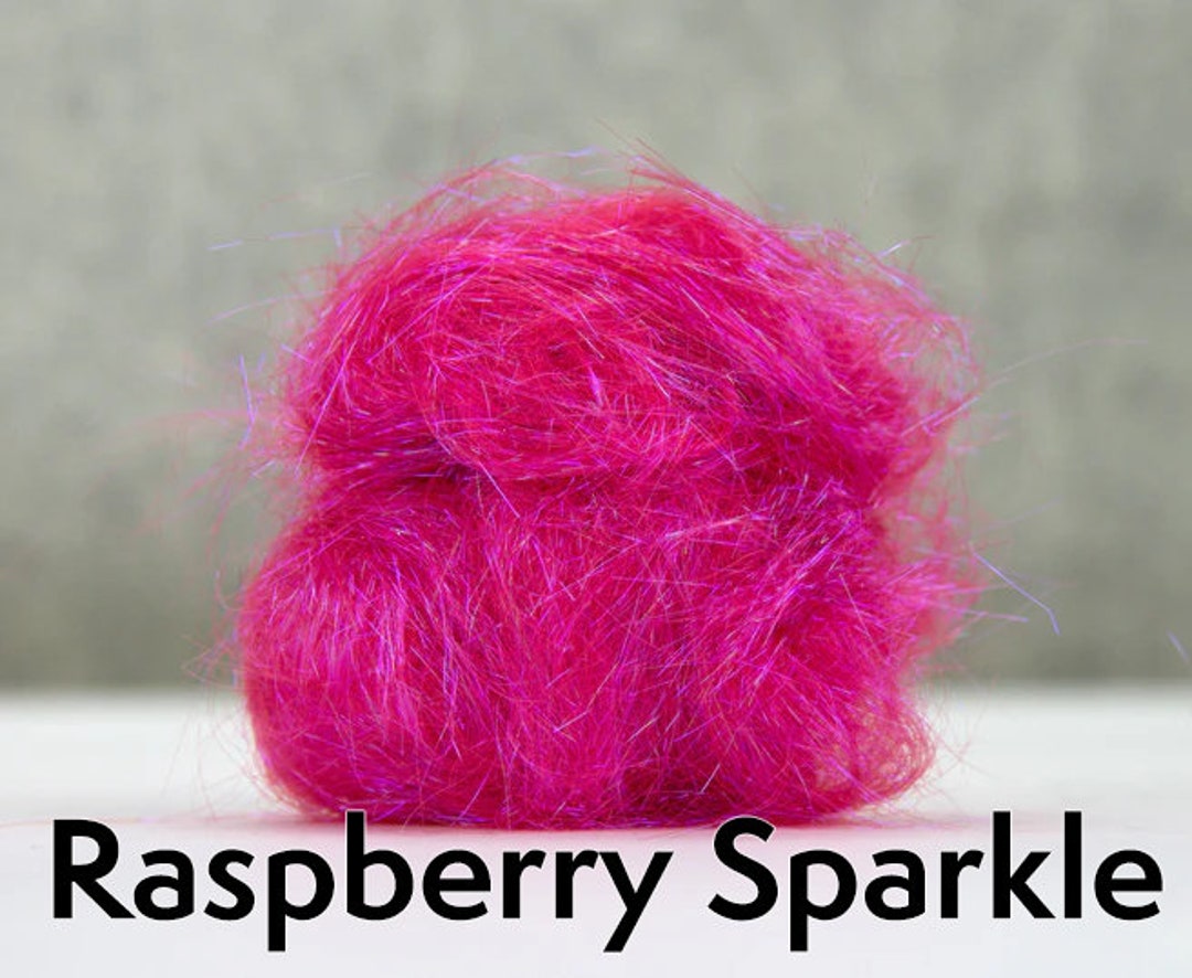 Angelina - Raspberry Sparkle - Heat Bondable - 10 Grams Pre Packaged - Etsy