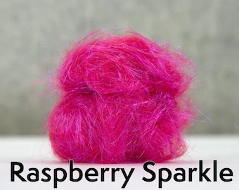 Angelina - Raspberry Sparkle - Heat Bondable - 10 grams pre packaged