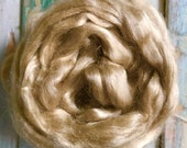 Muga Silk Roving  - 100% Silk