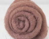 Lace - NewZealand/Maori Batt, Needle Felting, Wet Felting, 50 grams (1.75oz), Short Staple Fibre, Colour: Lace