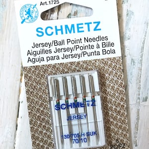 Schmetz Jersey/Ball Point Sewing Machine Needle 70/10