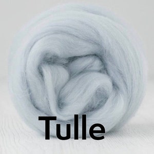 16 Micron Merino Wool Roving Top, 50 gr. 1.76 oz. For Wet Felting, Nuno Felting, Needle Felting, Spinning, etc. image 6