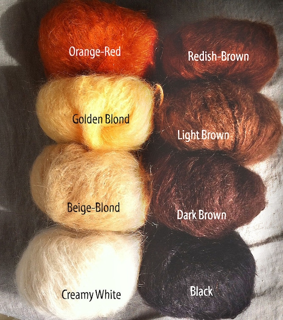 waldorf doll hair