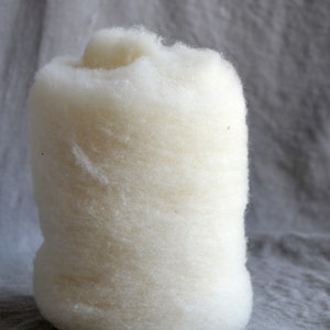 100% Wool Batt for Stuffing and Felting