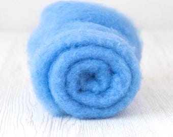 September Maori Batt, Needle Felting, Wet Felting, 50 grams (1.75oz), Short Staple Fibre, Colour: September