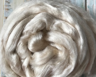Mint Fibre - Wet Felting, Needle Felting, Spinning, Weaving Roving 50 grams (1.75oz)
