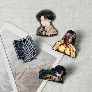 Titan Slayer Crest - Anime Enamel Pins | Otaku Brooches | Perfect for Fans & Collectors | Anime Collectibles | Studio Senpai