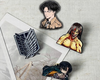 Titan Slayer Crest - Anime Enamel Pins | Otaku Brooches | Perfect for Fans & Collectors | Anime Collectibles | Studio Senpai