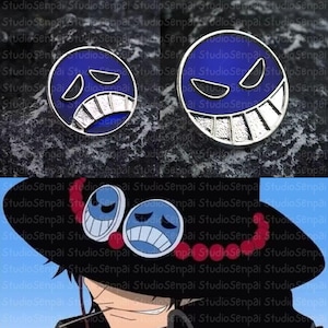 Pirate Ace - Anime Enamel Pins | Otaku Brooches | Perfect for Fans & Collectors | Anime Collectibles | Studio Senpai