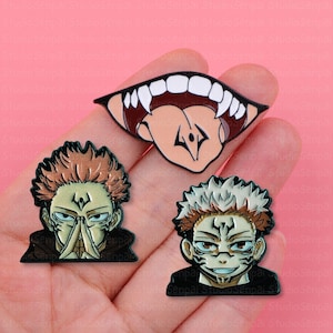 Cursed Sorcerer Domain - Anime Enamel Pins | Otaku Brooches | Perfect for Fans & Collectors | Anime Collectibles | Studio Senpai