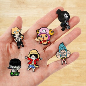 Chibi Pirate Crew - Anime Enamel Pins | Otaku Brooches | Perfect for Fans & Collectors | Anime Collectibles | Studio Senpai