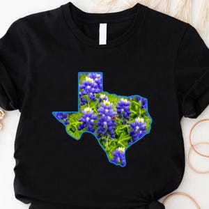 Texas Serape Boho Levander T-shirt, Texas Map Floral Tee, Texas Lover Shirt, Texas State Shirt, Texas Home Shirt, Gift For Texas Lover, Top