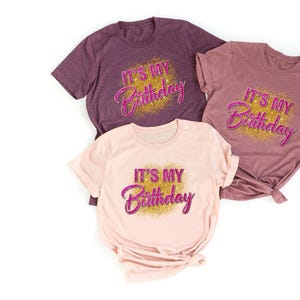 It&#39;s My Birthday Shirt, Birthday Shirt, Birthday Party Shirt, Kids birthday shirt, Birthday gift, Gift For Birthday, Birthday Gift Shirt
