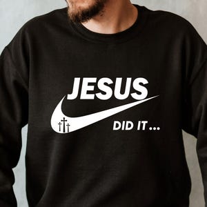 nike jesus did it