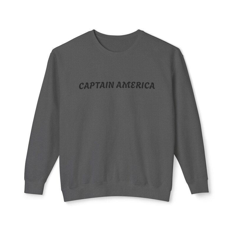 Captain America Hero Sweatshirt - Stylish Marvel Fan Apparel - Comfortable Crewneck for Men and Women image 7
