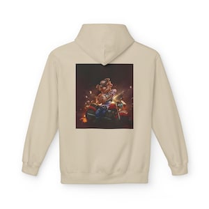 Vintage Popeye Biker Hoodie – Retro Cartoon Sailor Graphic Sweatshirt, Unisex Motorcycle Pullover, Classic Comic Character Apparel