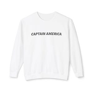 Captain America Hero Sweatshirt - Stylish Marvel Fan Apparel - Comfortable Crewneck for Men and Women image 2