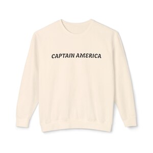 Captain America Hero Sweatshirt - Stylish Marvel Fan Apparel - Comfortable Crewneck for Men and Women image 3