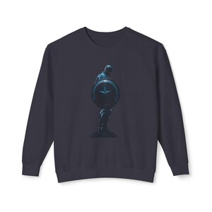 Captain America Sweatshirt: Heroic Silhouette, Unisex Fan Apparel image 10