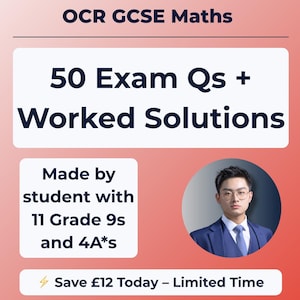 OCR GCSE Maths Grade 9 Revision Pack: Notes, Model Answers (Shortcut)
