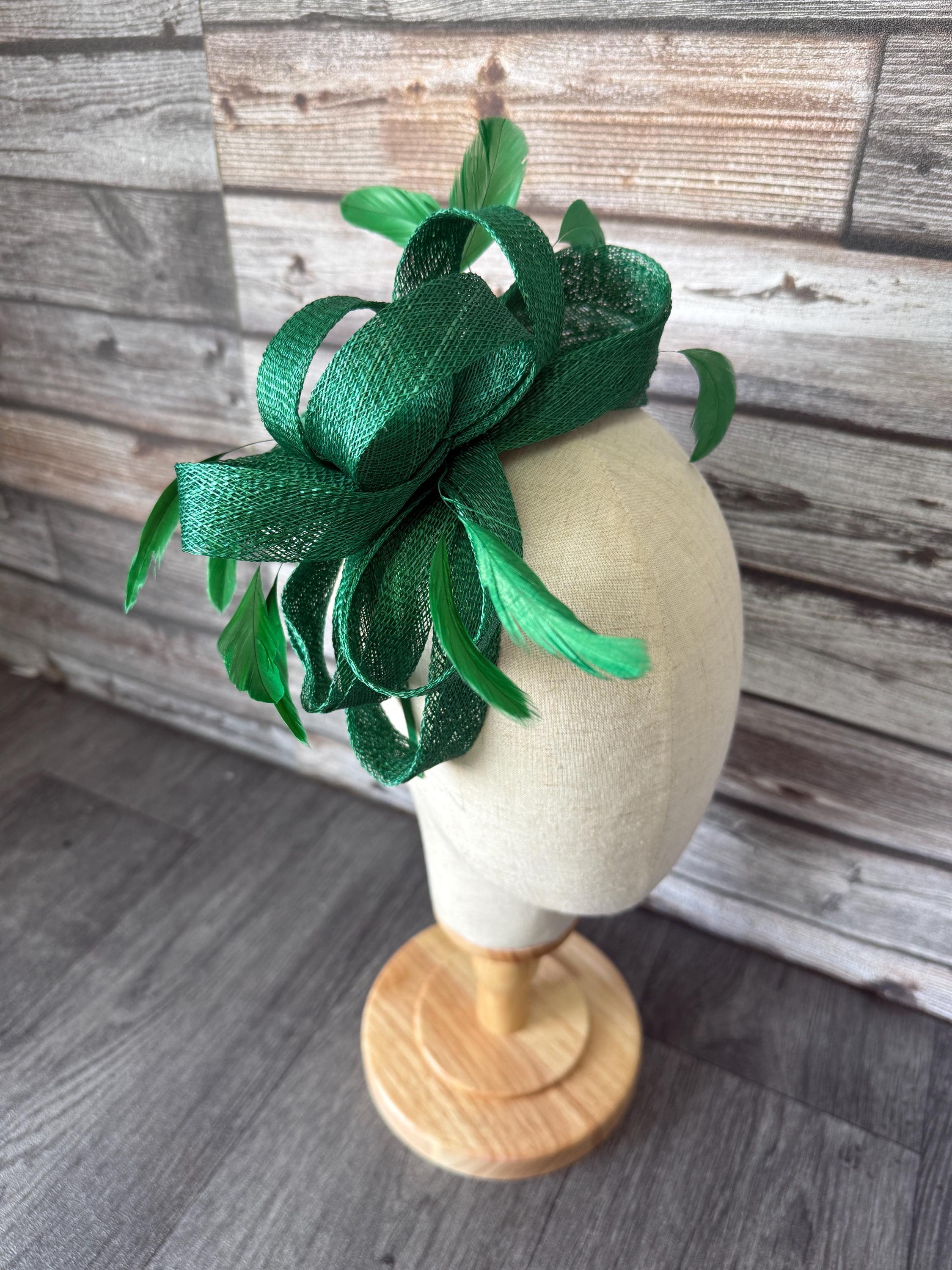 sage green fit and flare dress Hemlock Pistachio Straw Hat