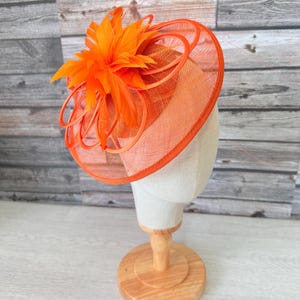 Tangerine Fascinator - Etsy Australia display picture 1