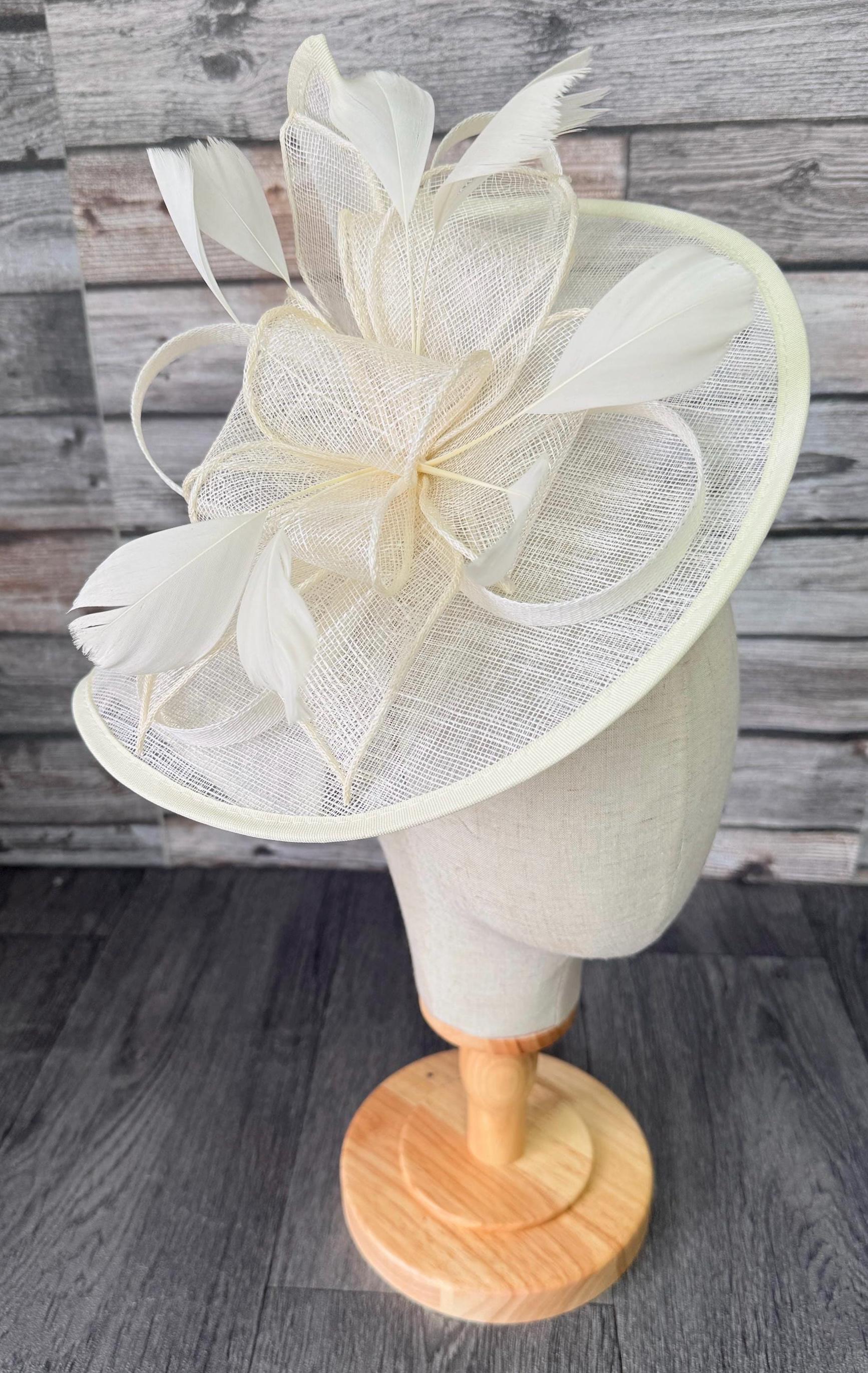 Cream Wedding Hat - Etsy