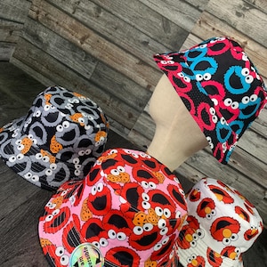 Bucket Hat, Sun Hat, Summer Hat, Unisex Hat, Fisherman Hat, Reversible, Paws, 100% Cotton Hat, Beach Hat, Holiday Hat, Cartoon, Reversible