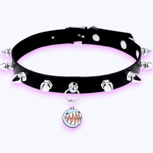 RESTOCKED! TADC Choker Necklace Leather Pomni Jax Gangle Zooble Kinger Bubble Caine Circus Jester Cartoon Bubble