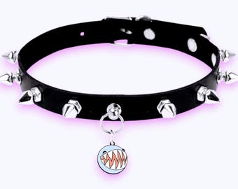 RESTOCKED! TADC Choker Necklace Leather Pomni Jax Gangle Zooble Kinger Bubble Caine Circus Jester Cartoon