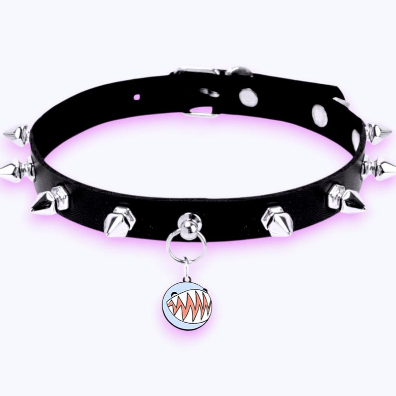 RESTOCKED! TADC Choker Necklace Leather Pomni Jax Gangle Zooble Kinger Bubble Caine Circus Jester Cartoon Bubble