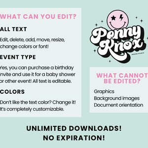 Summerween Birthday Party Invitation Editable Template Halloween Pool Bash Kids Costume Swim Invite Spooky Fun Instant Download Canva image 6