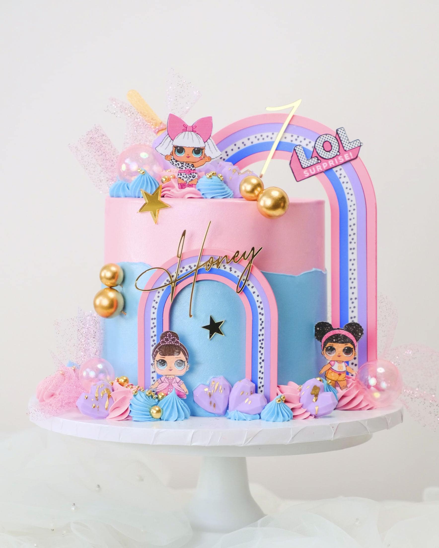 Cake Decoration Lol Doll Mini Figures Surprise Mix Make Birthday