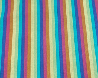 Striped  Fabric  By Fabric Traditions  Fat Quarter   100% Cotton Ships 1 Business Day