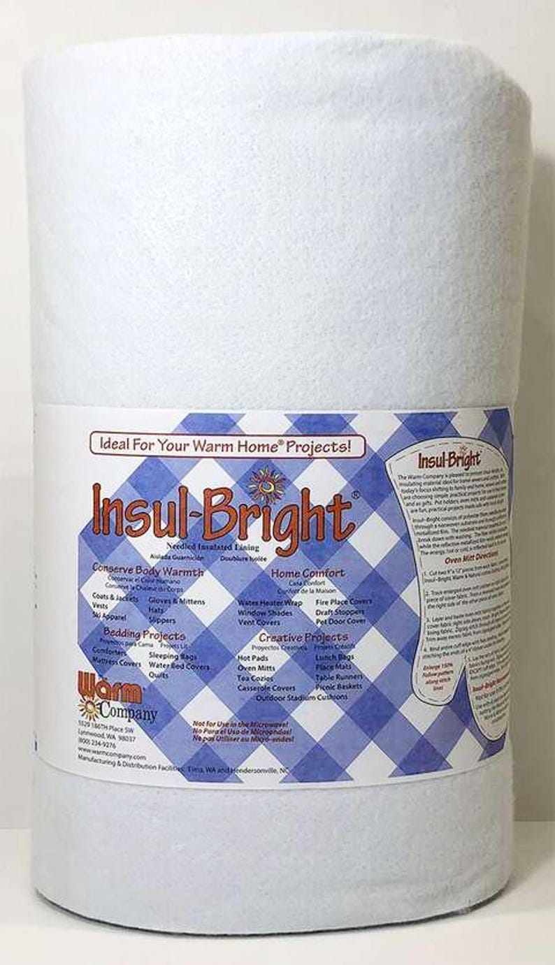 Insul-Bright By The Warm Company Heat Resistant Batting Oven Mitt Coffee Sleeve Pot Holder image 4