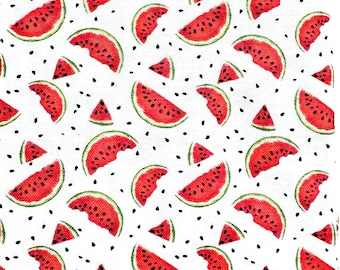 Watermelon  Fabric  Watermelon All Over Print  Fruit Fabric  100% Cotton FQ   Ships 1 Business Day