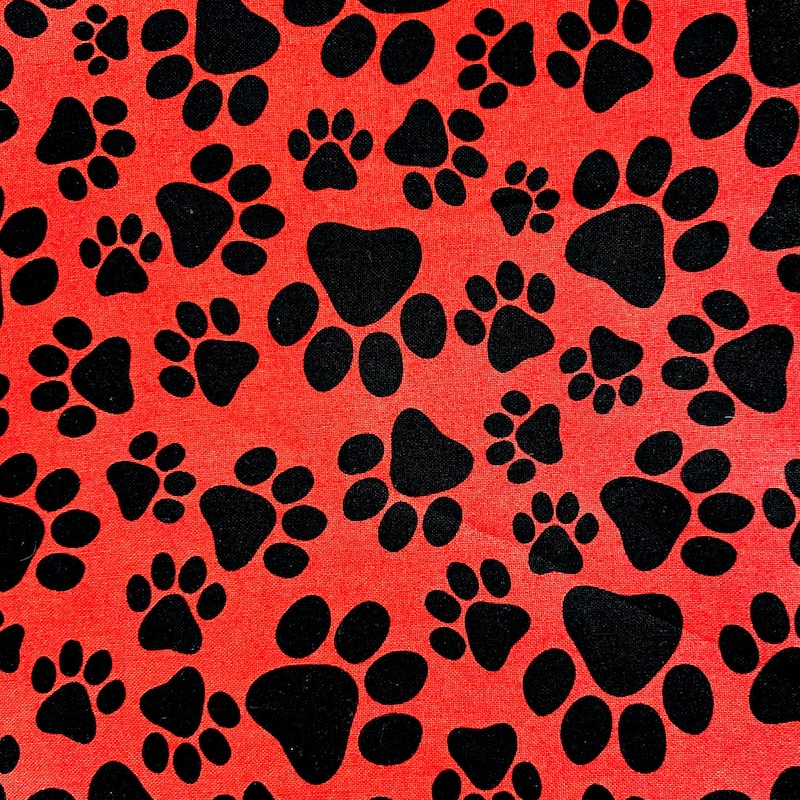 Tiger Paw Fabric - Etsy