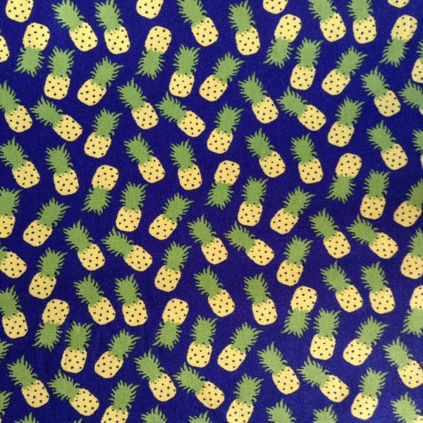 Pineapple Fabric Etsy