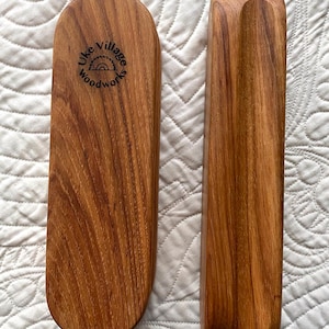 Handcrafted Hickory Quilting Clapper - 9.5"