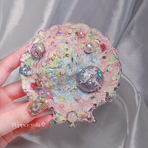 Sculptur Shell Art  – Shell Art, Handmade Plaster Art ,mini painting