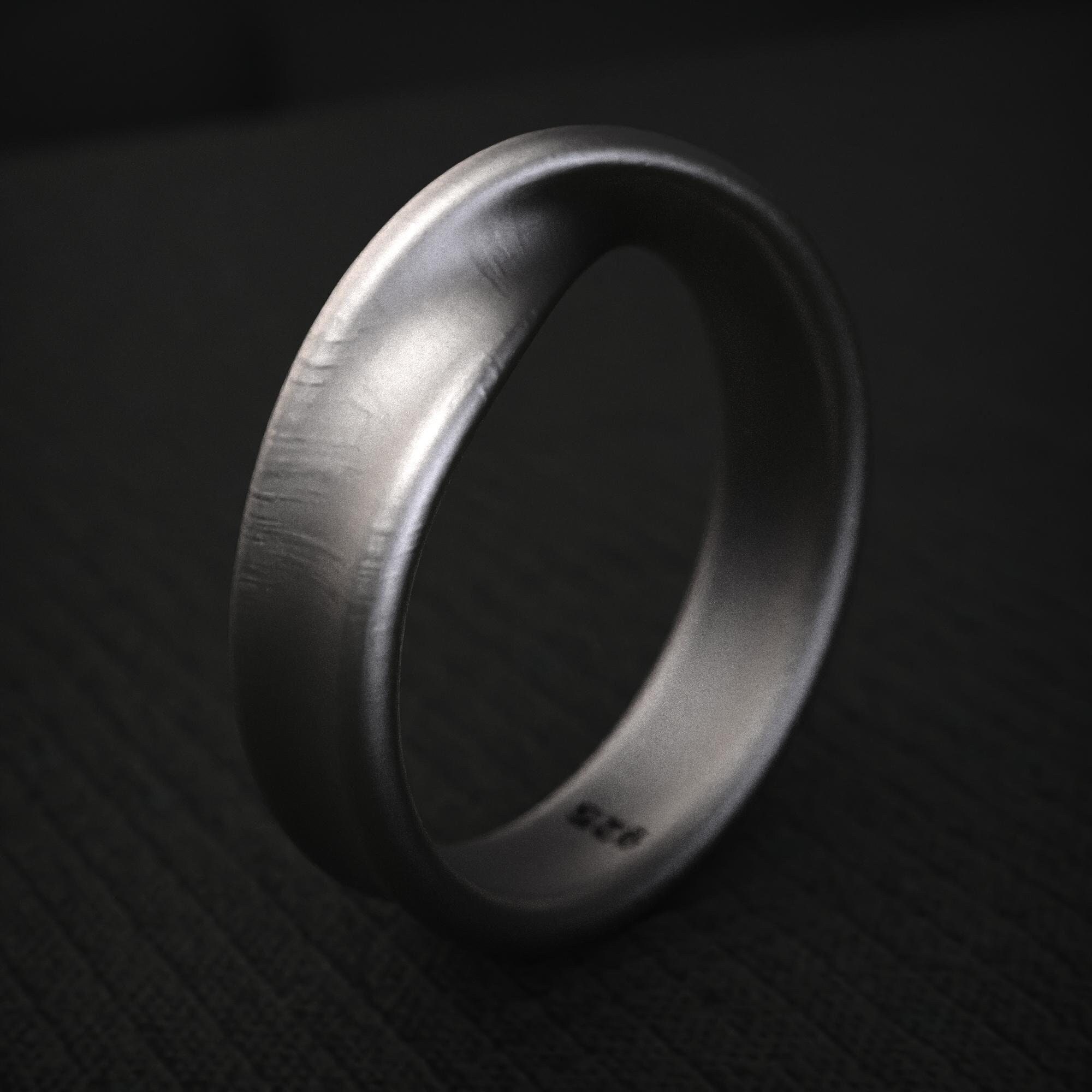 Sterling Silver Mobius Ring, Twisted Infinity Band, Unisex Promise Ring, Minimal Symbolic Jewelry