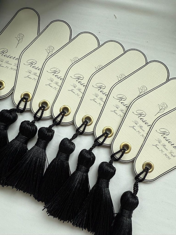Editable Place Card Template | Hotel Key Tag Design | Wedding & Event Seating Cards | PSD and PNG | Digital Download