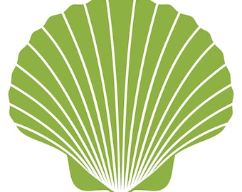 Elegant Shell Menu Design | Digital Download | PNG & Editable PSD Files for Cricut Projects
