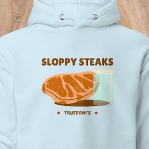 I Think You Should Leave Hoodie | Tim Robinson Sloppy Steaks | Funny TV Show Merch | I Think You Should Leave | Unisex Hoodie