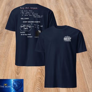 The Bear TV-Serie T-Shirt | Original Rind von Chicagoland Shirt | Der Bär Zitate T-Shirt | Ja Koch Shirt | Carmy Richie Merch | Chicago Fan Geschenk