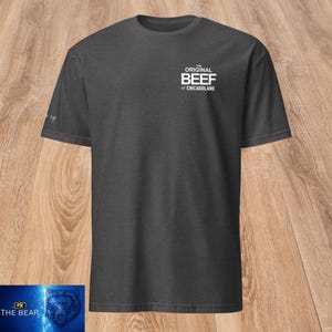 The Bear TV Show T-Shirt | Original Beef of Chicagoland Logo | I Love You Dude Let It Rip | Mikey Quote Shirt | Carmy Merch | Fan Gift