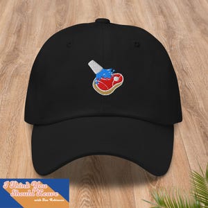 Ich denke, Sie sollten Hut verlassen | Tim Robinson Sloppy Steaks | Truffonis Hut | Lustige TV-Show Merch | Unisex bestickte Mütze | Komödie Fan Geschenk