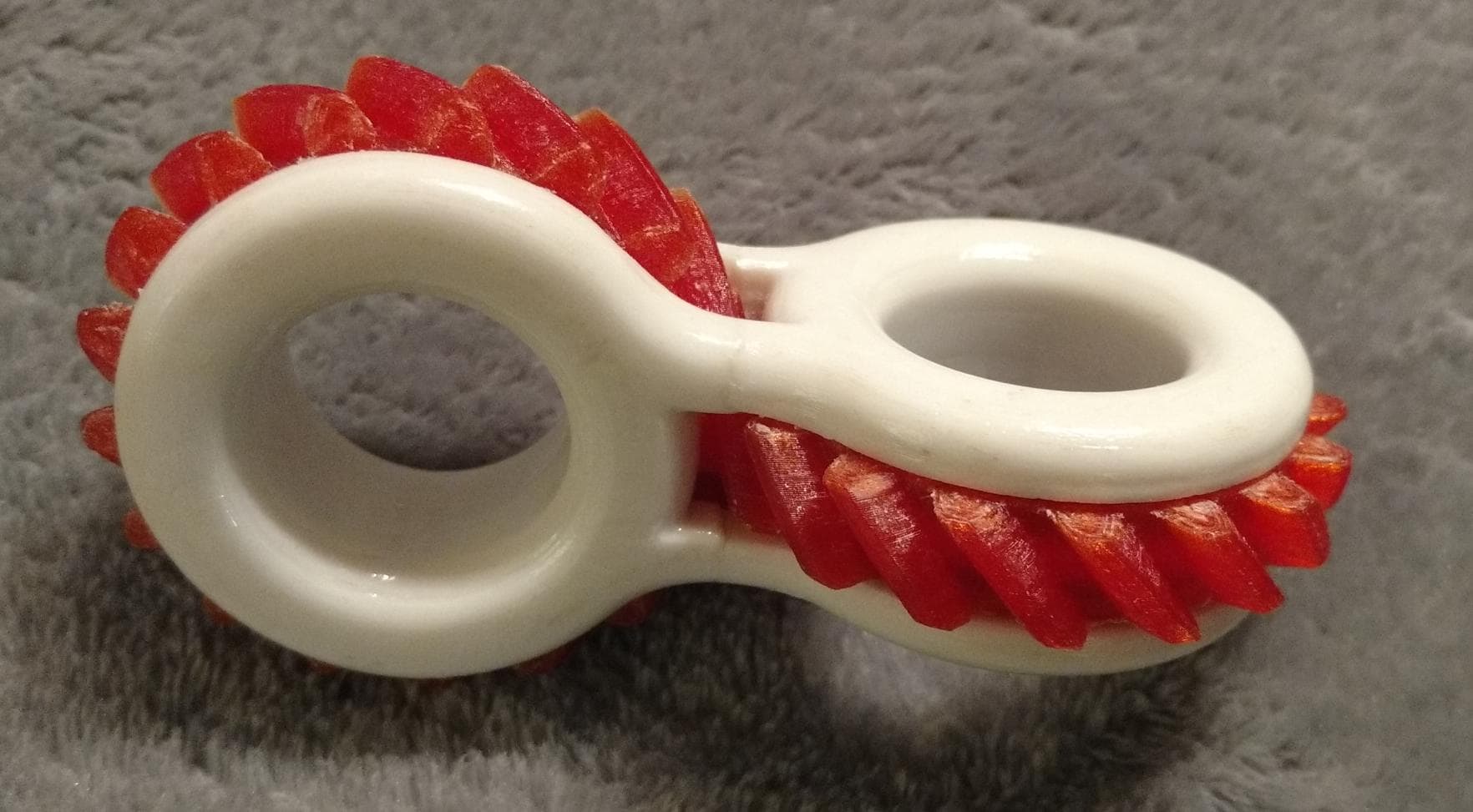 3D Printed Gear Design Fidget Spinner Toy, Stress Relief and Focus Tool