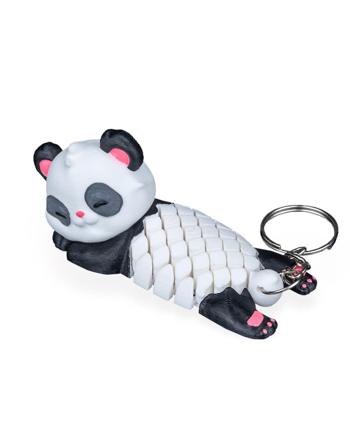 Mesh Keychain Mesh Buddies Keychain - 3D Printed Animal Keyring - Personalized PLA ...