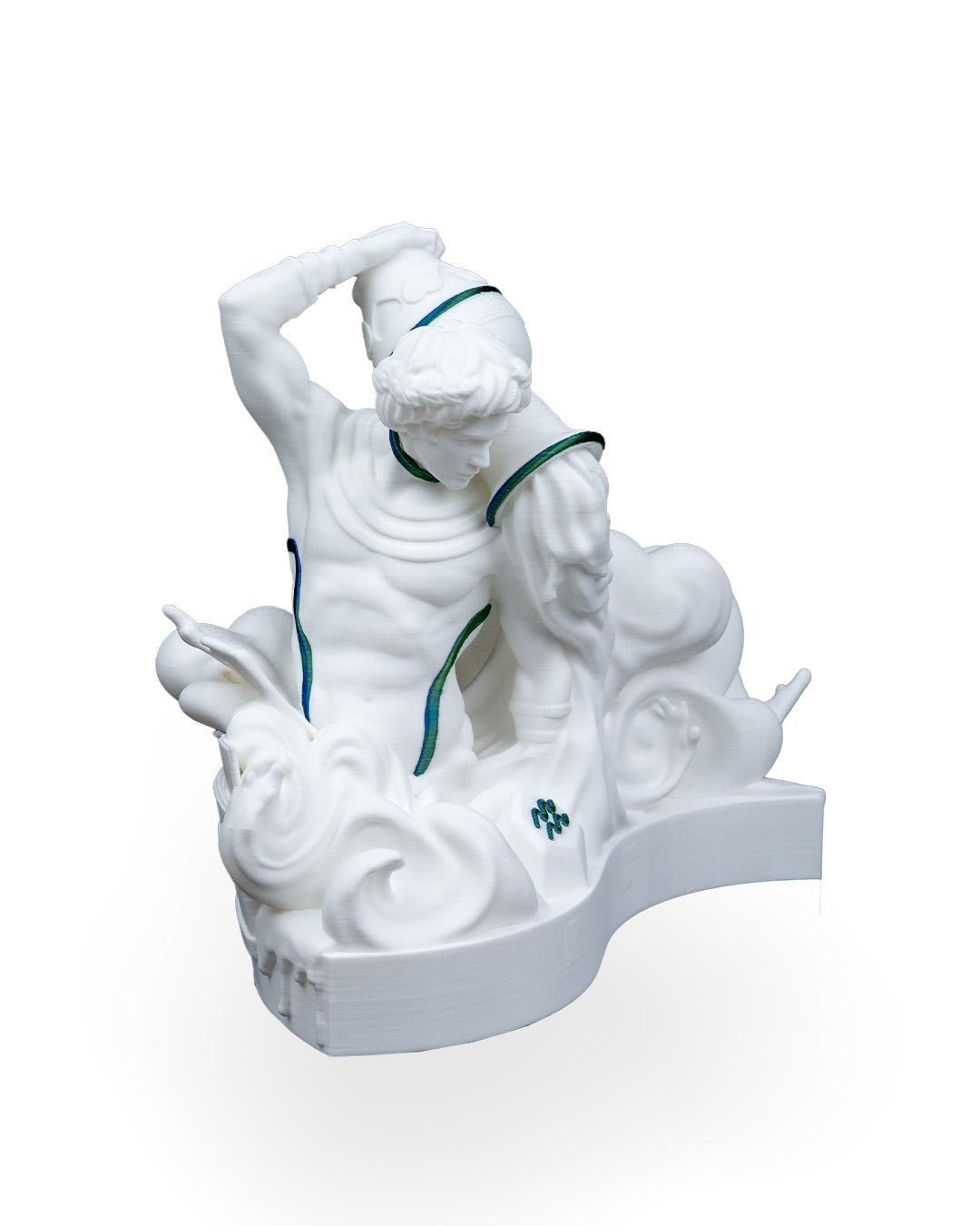 Aquarius Zodiac Statue: 3D Printed Sculpture, Astrology Home Decor